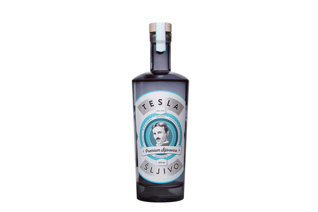 TESLA Šljivo – 500ml – Premium Šljivovica aus Kroatien